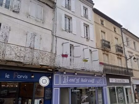 immeuble 2 lots appartement + local commercial