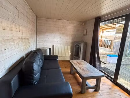 terrain de 200m2 avec mobil home (khelus)