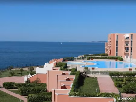sete - herault - occitanie - résidence cap corniche - appartement t2 de 37 m² - terrasse 2