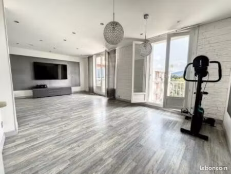 rives gare et plateau - appartement t3 71m² rénové en 2018