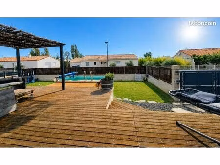 à vendre – maison 80 m² avec jardin  piscine