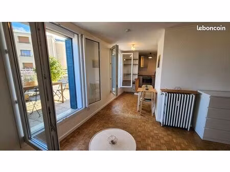 paris 12 - studio 32m² + terrasse 25m²
