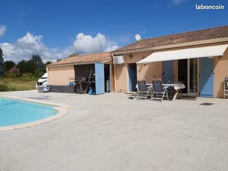 maison de plain-pied avec piscine et sans aucun travaux à prévoir