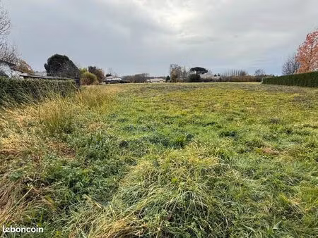 terrain 1 286 m² tethieu