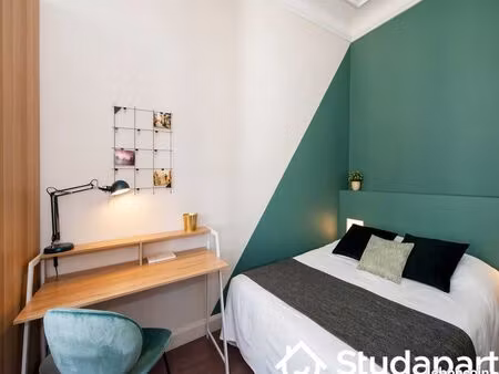 chambre 1 pièce 14 m²
