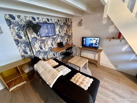 maisonnette meublé avec jardin