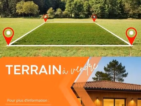 terrain 1 100 m² le teich