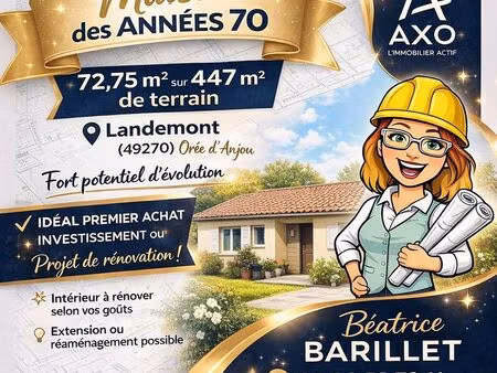 maison 4 pièces 72 m²