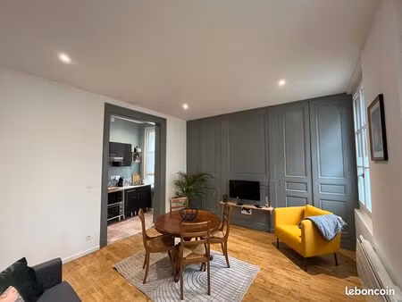 appartement t2 – 37 m² – hyper centre d’azay le rideau