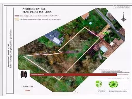 terrain 3670 m² saint-selve