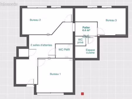 location — bureau médical / paramedical libéral
