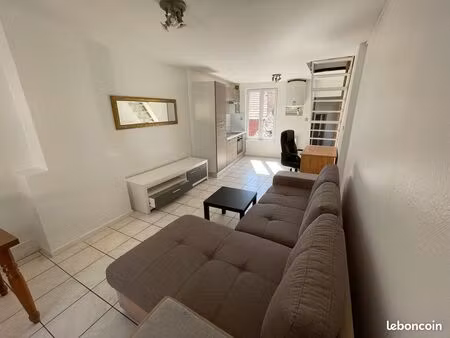 appartement duplex meublé 2 pièces