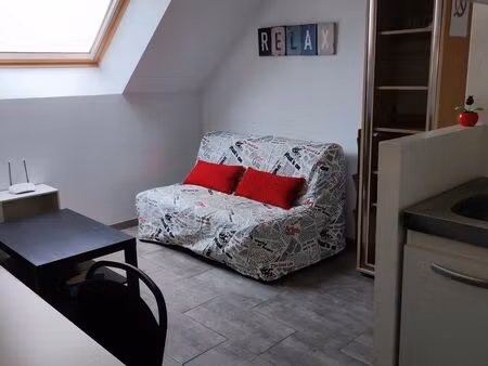 appartement meublé 30 m2 bail court possible libre mai