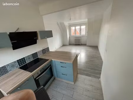 calais nord - esplanade - t3 lumineux  vue dégagée