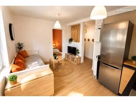 t2 meublé rénové – centre cholet – 30m2