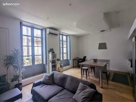 appartement t3 de standing meublé - centre-ville - 200m comédie