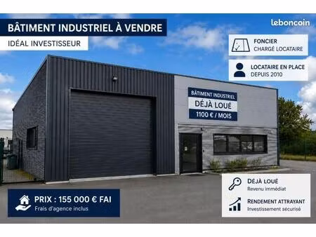 local industriel 154 m²