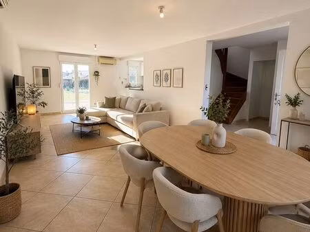 maison mitoyenne t4 avec garage et extérieur à échevanne