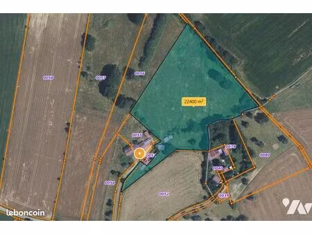 terrain 28459 m² ceauce