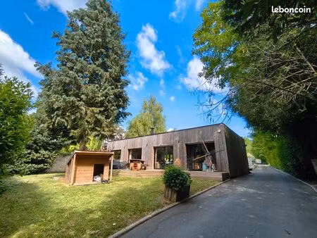 maison plein pied bois 110m² independante meublée