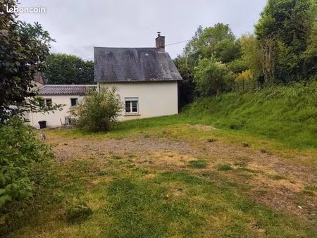 maison avec grand terrain en campagne normande