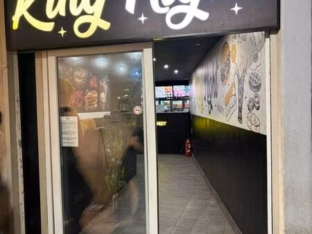 fond de commerce fast food