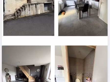 maison rénovée avec garage  cave et balcon
