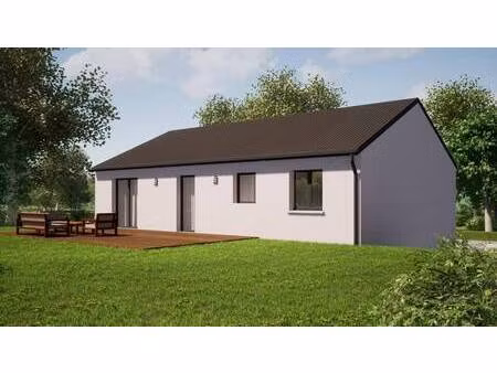 terrain avec maison neuve à vendre