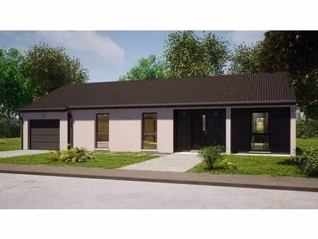 terrain avec maison neuve à vendre