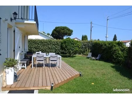 quartier quintaou - t2 avec grand jardin + garage