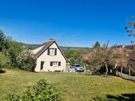 maison isolée 3 ch en hauteur belle vue perche