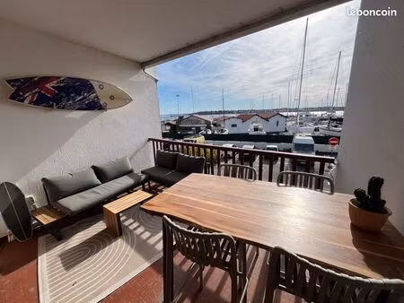 t2 d’exception 41m2 rare sur le front de baie socoa  refait à neuf 2025
