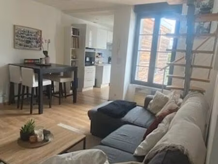 loue duplex meublé quartier clairmarais