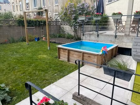 nouvelle ville appartement 77m² avec jardin  terrasse  garage et grand sous-sol