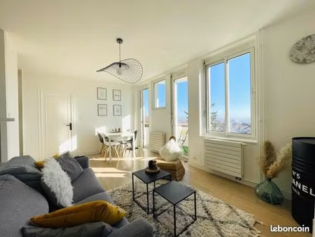 rare : appartement 44m² coup de cœur / vue sur la vallée de royat + jardin