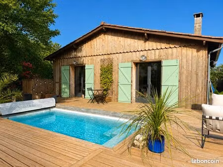 nouveaute - maison bois esprit bassin à andernos-les-bains