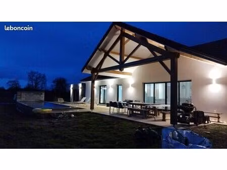 maison 2023 plain-pied 156 m² – terrain 1900 m² – piscine