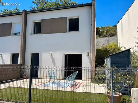 maison t4 quartier la glacière - panoramique sud avec vue imprenable sur clermont