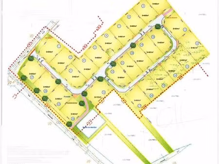 terrain à vendre – projet de lotissement de 27 lots – bayon-sur-gironde (33710)