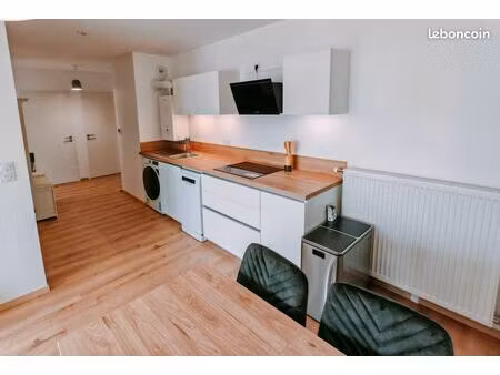 t3 meublé neuf avec terrasse & parking – idéal colocation – reims pommery - direct proprié