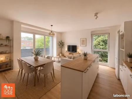 appartement 4 pièces 74 m²