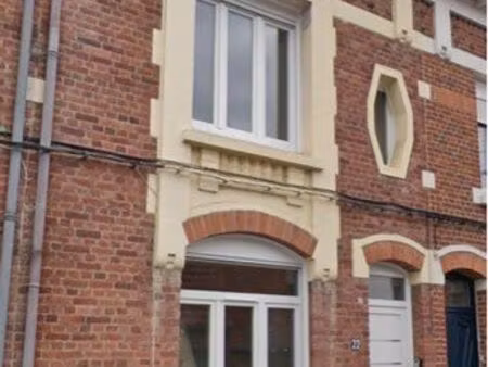 maison semi-bourgeoise rénovée 120 m² – centre-ville seclin – 4 chambres  jardin  terrasse
