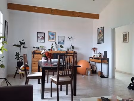 appartement t3/t4 cave et jardin dans petite copropriété
