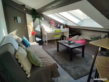 2 pièces  meublé  moderne  climatisé  fac tréfilerie