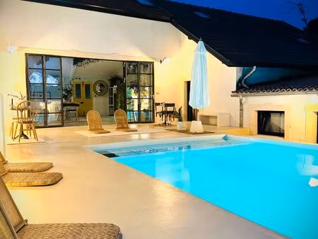 location maison 200m2  4 chambres+4sdb  piscine  clim