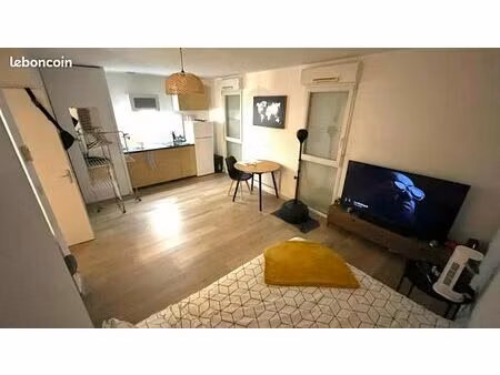 charmant studio meublé de 29 m² – lumineux  calme  vue sur parc – saint‑herblain