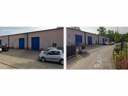 entrepôt  garage  atelier  local commercial  stockage à louer à 38460 saint romain de jali