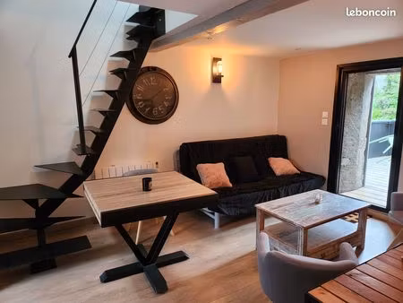 appartement t2 meublé à louer - savenay centre