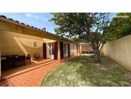 maison plain pied résidence fermée