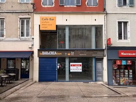 idéal restauration local commercial emplacement numéro 1 centre ville bourg en bresse terr
